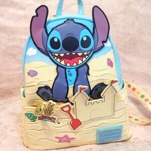 Stitch Sandcastle Mini Backpack